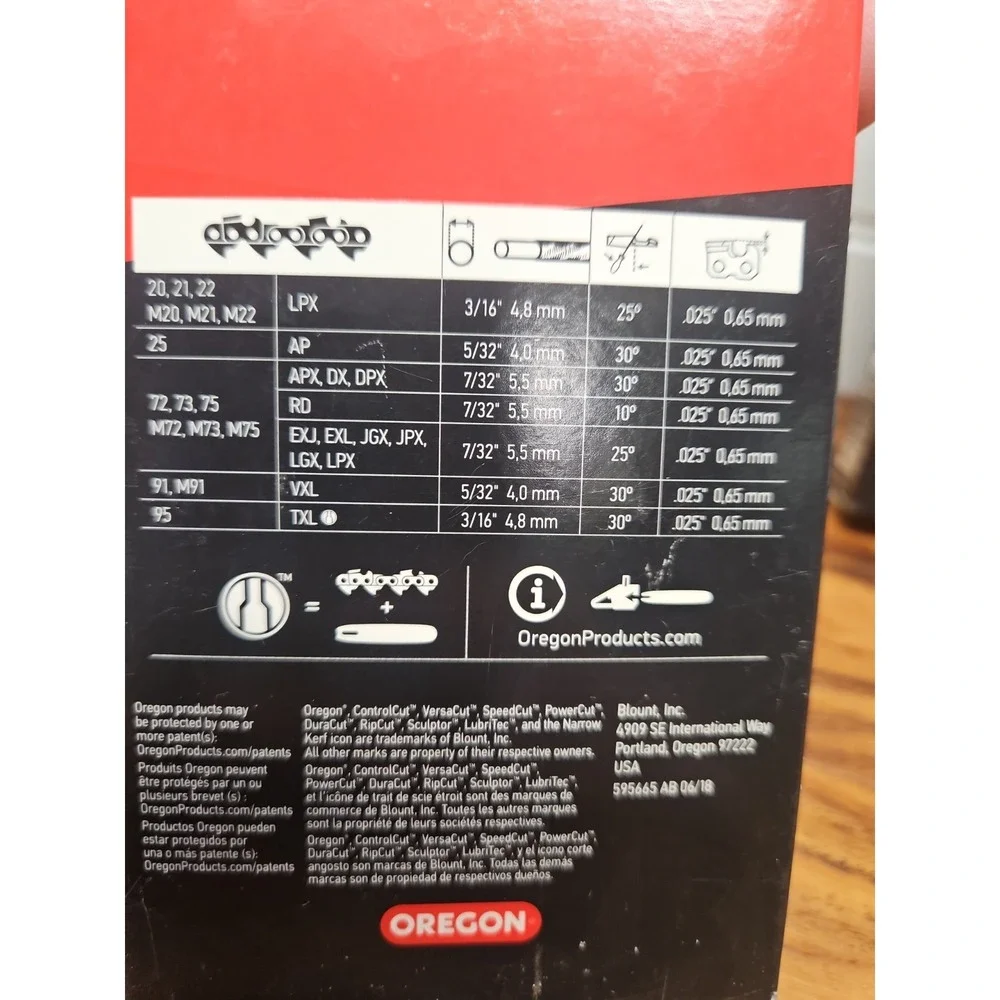 2 Oregon 91VXL045G VersaCut 3/8